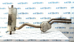 Muffler rear part with barrel Audi Q7 16- 3.0T rusty