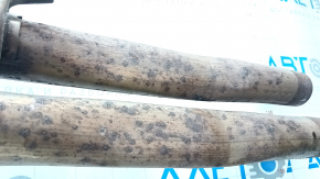 Muffler rear part with barrel Audi Q7 16- 3.0T rusty