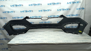 Front bumper bare Hyundai Santa FE Sport 13-16 usa prerest, upper part, graphite