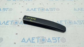 Rear left longitudinal railing trim Hyundai Santa FE Sport 13-18 black