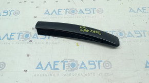 Front right longitudinal railing trim Hyundai Santa FE Sport 13-18 black