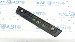 Door sill trim rear left outer Toyota Camry v55 15-17 usa black, type 2
