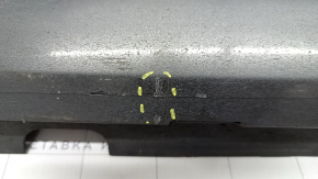 Left threshold Alfa Romeo Giulia 17- graphite 035, scratches, broken fastening