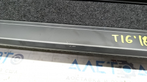Front boot floor trim VW Tiguan 18 - black, under 3 rows, scratches