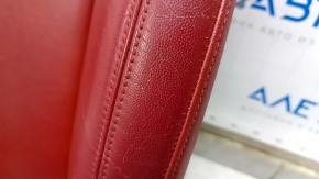 Passenger seat Alfa Romeo Giulia 17-18 with airbag, electric, heated, red leather, microcracks