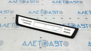Door sill trim rear right outer Toyota Camry v55 15-17 usa black