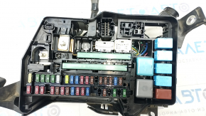 Lexus RX450h 10-15 underhood fuse box with housing, broken mount