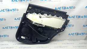 Door trim card rear left Ford Edge 19-23 black SEL, pressed
