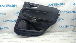Door trim card rear right Ford Edge 19-23 black SEL, scratches