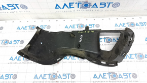 Front bumper air duct right Alfa Romeo Giulia 17-18 broken fasteners