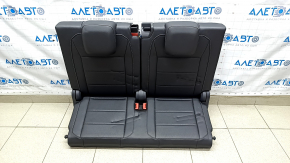 Rear row of seats 3rd row VW Tiguan 18 - leather black, no plug, dented