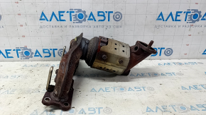 Exhaust manifold with catalytic converter Hyundai Santa FE Sport 13-16 prerest 2.4