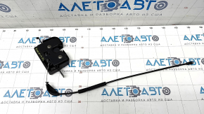 Rear seat lock left Alfa Romeo Giulia 17- with cable, broken fastening on cable
