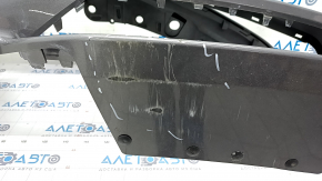 Bare front bumper Alfa Romeo Giulia 17-20 without headlight washers and parking sensors, Sport, graphite 035, broken fasteners, scratches