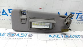 Right visor Alfa Romeo Giulia 17-21 without hook, gray with backlight