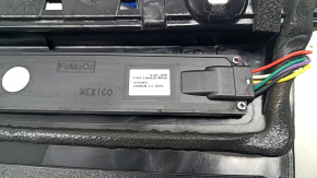 Door trim side front left Ford Edge 15- with code, black gloss, scratches, broken guide
