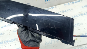 Door trim side front left Ford Edge 15- with code, black gloss, scratches, broken guide