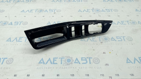 Front left window lift control trim Ford Edge 15 - black, glossy, scratches