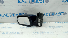 Side mirror left Ford Edge 19- 9 pins, green, BSM, turn signal, backlight, peeled mirror element