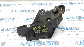 Mudguard rear right Audi Q7 16-19 torn fastening