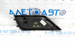 Lower grille of the front bumper right VW Tiguan 18-21 for parking sensors