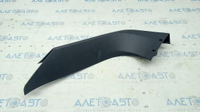 Upper right trunk door trim Ford Edge 15 - black, plastic turned white