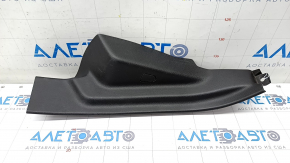 Rear pillar trim lower left Alfa Romeo Giulia 17- black, crack in mount