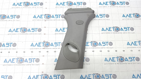 Center pillar trim upper belt right Alfa Romeo Giulia 17-21 gray, for cleaning
