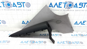 Upper left rear pillar trim Alfa Romeo Giulia 17-21 gray, needs cleaning, faded, tear