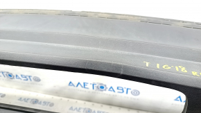 Bare rear bumper lower part VW Tiguan 18-21 for parking sensors, structure, chrome moldings, dented, scratches