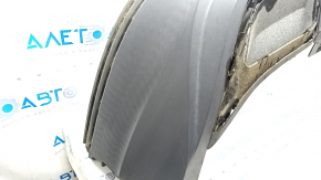 Bare rear bumper lower part VW Tiguan 18-21 for parking sensors, structure, chrome moldings, dented, scratches