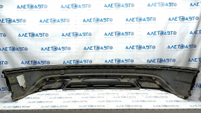 Bare rear bumper lower part VW Tiguan 18-21 for parking sensors, structure, chrome moldings, dented, scratches