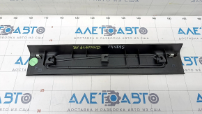Door sill trim front right Alfa Romeo Giulia 17- black with chrome insert, scratches