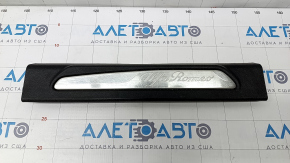 Door sill trim front left Alfa Romeo Giulia 17- black with chrome insert, scratches