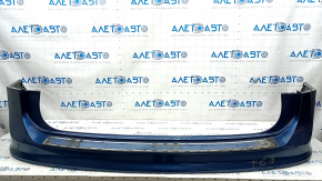 Bumper rear bare upper part VW Tiguan 18- blue, scratches