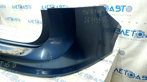 Bumper rear bare upper part VW Tiguan 18- blue, scratches