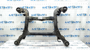 Rear subframe Audi Q7 16 - rusty, cracked silents