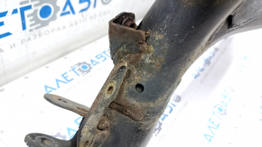 Rear subframe Audi Q7 16 - rusty, cracked silents