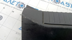 Trunk opening trim Alfa Romeo Giulia 17 - black, scratches