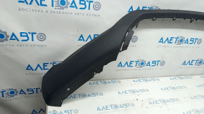 Lower lip of the front bumper Ford Edge 19 - structure, scratches, breakage of the fastener