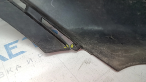 Lower lip of the front bumper Ford Edge 19 - structure, scratches, breakage of the fastener