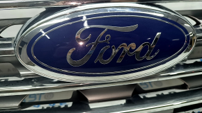 Grille grill Ford Edge 19- complete with badge, without camera, sand