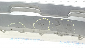Front bumper trim lower VW Tiguan 18 - scratches, broken mount
