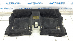 Rear floor covering Alfa Romeo Giulia 17-21 black, dry cleanable