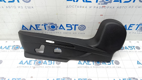 Driver's seat side trim left Alfa Romeo Giulia 17-18 black, for electric and memory seats