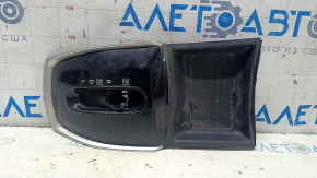 Nissan Rogue 14-16 gear shifter cover black, scratches, broken fasteners