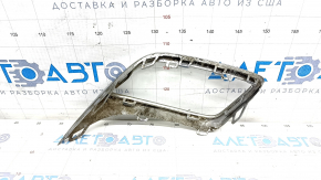 Right muffler frame VW Tiguan 18 - chrome, scratches, sand