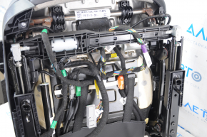 Passenger seat Tesla Model Y 20- with airbag, electric, leather black, with heating, with tensioner, scuffs