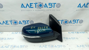 Side mirror right Ford Edge 19-9 pins, green, BSM, turn signal, backlight