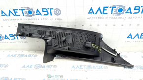 Door sill trim rear left VW Tiguan 18- black, type 1, broken fasteners
